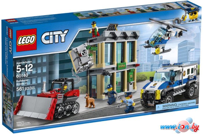 Конструктор LEGO City 60140 Ограбление на бульдозере в Бресте
