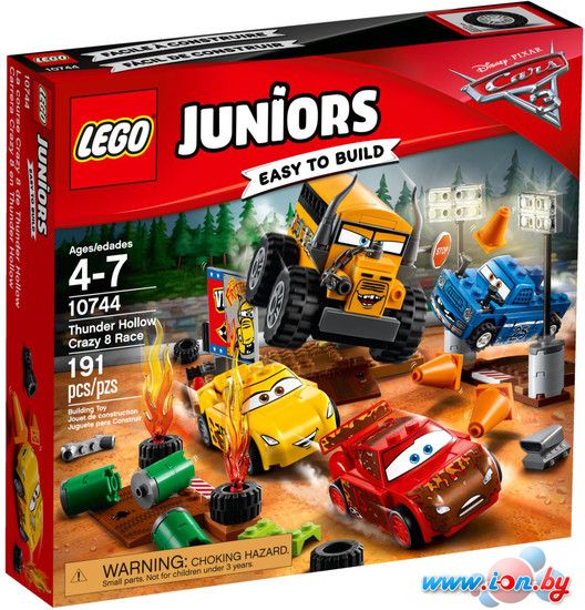 Конструктор LEGO Juniors 10744 Гонка “Сумасшедшая восьмерка в Бресте