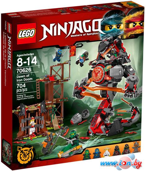 Конструктор LEGO Ninjago 70626 Железные удары судьбы в Бресте