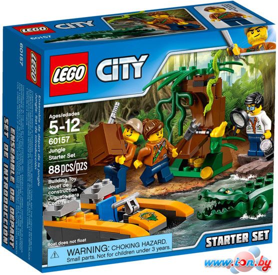 Конструктор LEGO City 60157 Набор для начинающих Джунгли в Бресте