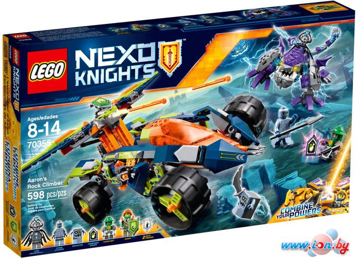 Конструктор LEGO Nexo Knights 70355 Вездеход Аарона 4x4 в Витебске