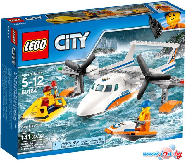 Конструктор LEGO City 60164 Спасательный самолет береговой охраны в Могилёве