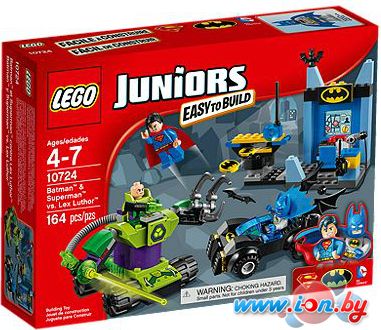 Конструктор LEGO Juniors 10724 Бэтмен и Супермен против Лекса Лютора в Могилёве