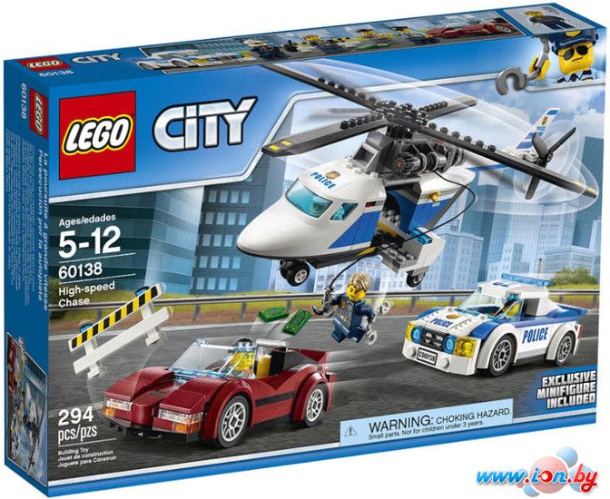 Конструктор LEGO City 60138 Стремительная погоня в Гомеле