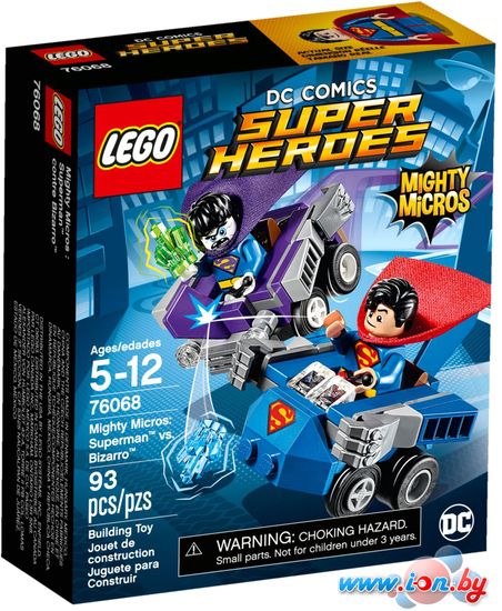 Конструктор LEGO Super Heroes 76068 Супермен против Бизарро в Бресте