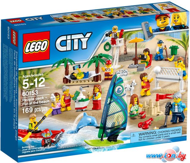 Конструктор LEGO City 60153 Отдых на пляже - жители в Бресте