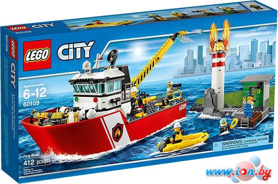 Конструктор LEGO 60109 Fire Boat в Бресте