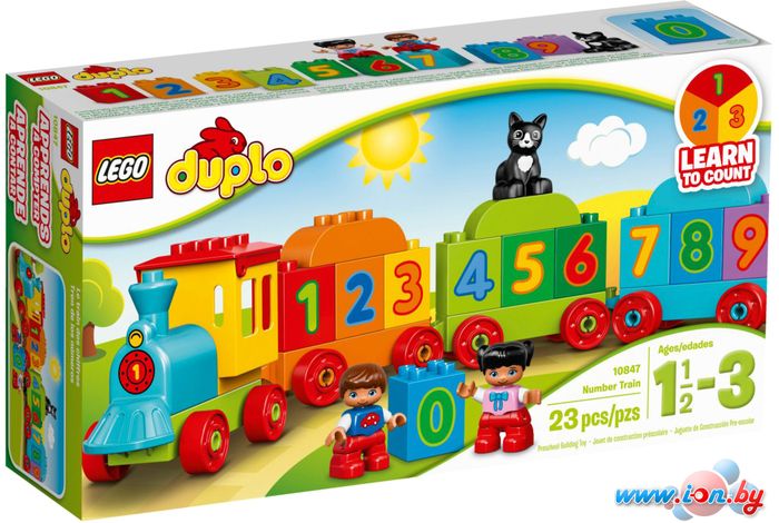 Конструктор LEGO Duplo 10847 Числовой поезд в Гродно