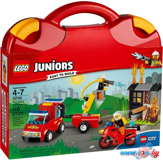 Конструктор LEGO Juniors 10740 Чемоданчик «Пожарная команда» в Бресте
