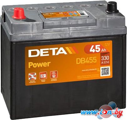 Автомобильный аккумулятор DETA Power DB455 (45 А·ч) в Бресте