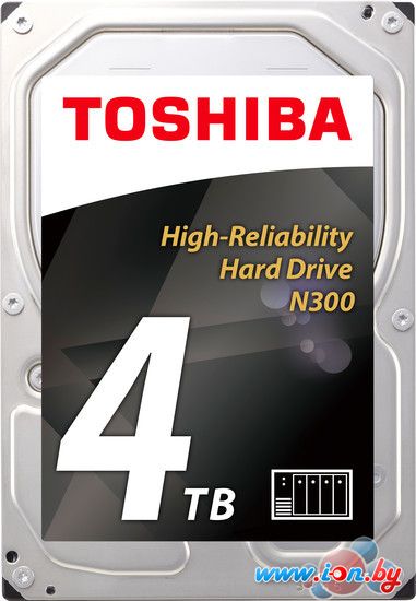 Жесткий диск Toshiba N300 4TB [HDWQ140UZSVA] в Гомеле