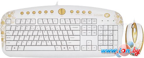 Мышь + клавиатура G-Cube Golden Sunrise A4-GKSA-2803SR в Витебске