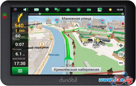GPS навигатор Dunobil Modern 5.0 в Гомеле