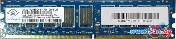 Оперативная память Nanya 2GB DDR2 PC2-6400 NT2GT72U8PD0BY-AD в Могилёве