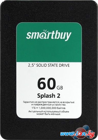 SSD SmartBuy Splash 2 60GB [SB060GB-SPLH2-25SAT3] в Могилёве