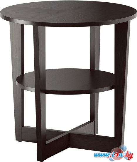Журнальный столик Ikea Веймон (черный/коричневый) [401.366.81] в Гомеле