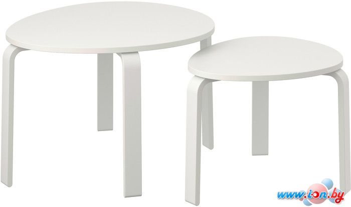 Журнальный столик Ikea Свальста (белая морилка) [702.806.86] в Гомеле