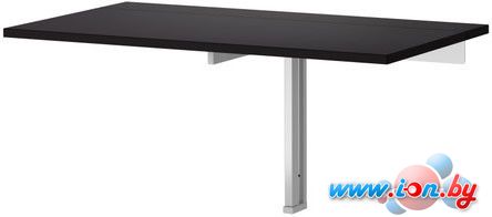 Обеденный стол Ikea Бьюрста (коричнево-чёрный) [803.588.30] в Гродно