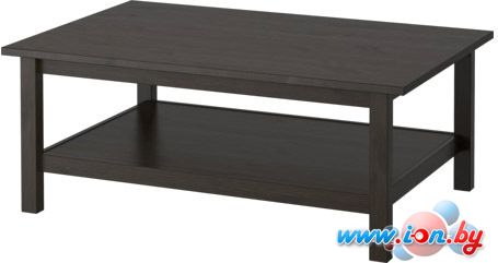 Журнальный столик Ikea Хемнэс (черный/коричневый) [801.762.84] в Гомеле