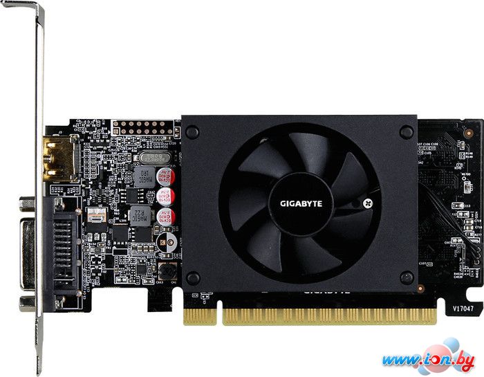 Видеокарта Gigabyte GeForce GT 710 2GB GDDR5 [GV-N710D5-2GL] в Витебске