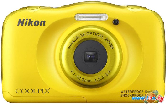 Фотоаппарат Nikon Coolpix W100 (желтый) в Витебске