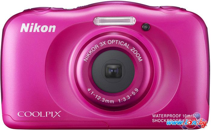 Фотоаппарат Nikon Coolpix W100 (розовый) в Бресте