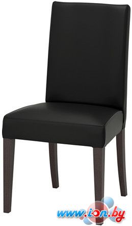 Стул Ikea Хенриксдаль (темно-коричневый/глосе черный) [203.809.52] в Гомеле