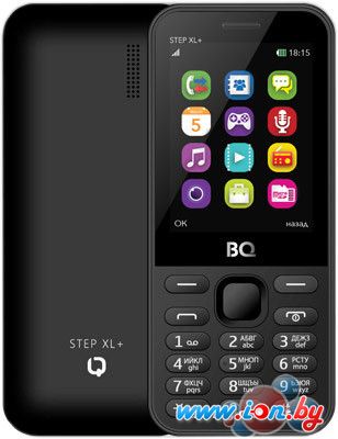 Мобильный телефон BQ-Mobile Step XL+ (черный) [BQ-2831] в Витебске