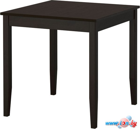 Обеденный стол Ikea Лерхамн (черный/коричневый) [603.612.25] в Бресте
