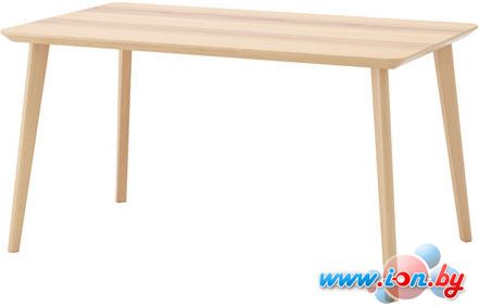 Обеденный стол Ikea Лисабо (ясень) [203.612.27] в Могилёве