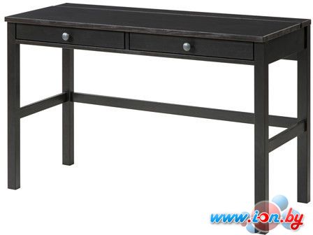Письменный стол Ikea Хемнэс (черно-коричневый) [703.632.19] в Минске