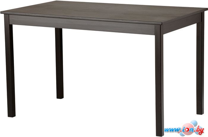 Обеденный стол Ikea Олмстад коричнево-чёрный (002.403.64) в Гродно
