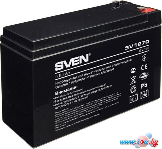 Аккумулятор для ИБП SVEN SV1270 в Бресте