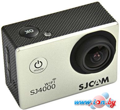 Экшен-камера SJCAM SJ4000 WiFi (серебристый) в Витебске