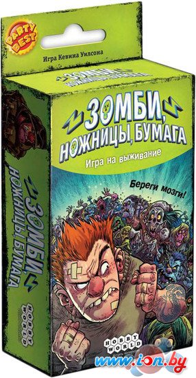 Настольная игра Мир Хобби Зомби, ножницы, бумага в Витебске