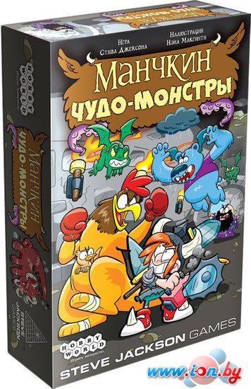 Настольная игра Мир Хобби Манчкин: Чудо-монстры в Витебске