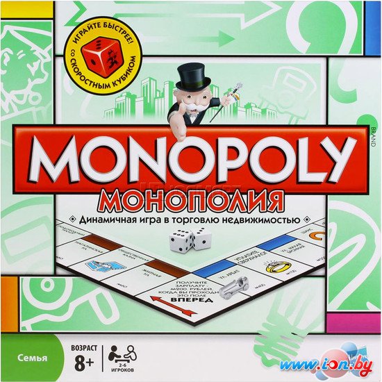 Настольная игра Hasbro Монополия (Monopoly) в Гродно