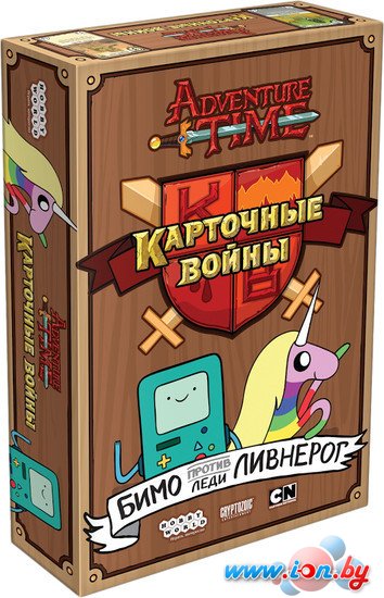 Настольная игра Мир Хобби Время приключений: Карточные войны. Бимо против леди Ливнерог в Бресте