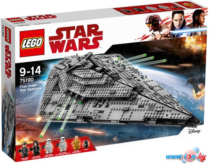 Конструктор LEGO Star Wars 75190 Звездный разрушитель Первого Ордена в Могилёве