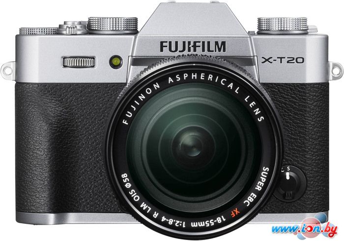 Фотоаппарат Fujifilm X-T20 Kit 18-55mm (серебристый) в Витебске