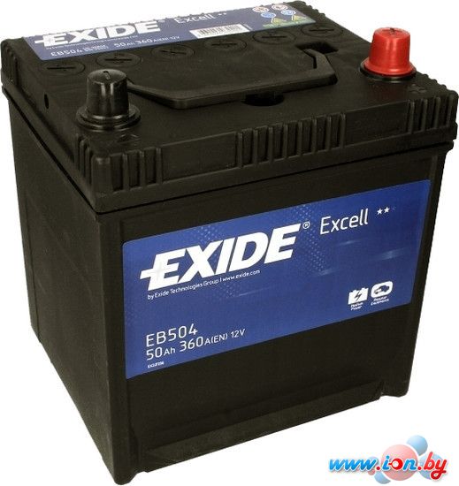 Автомобильный аккумулятор Exide Excell EB504 (50 А/ч) в Бресте