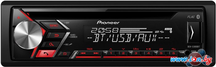 CD/MP3-магнитола Pioneer DEH-S3000BT в Бресте