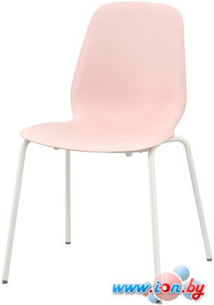 Стул Ikea Лейф-Арне (розовый/брур-инге белый) [192.195.17] в Гродно