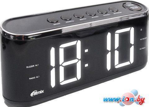 Радиочасы Ritmix RRC-1810 (черный) в Витебске