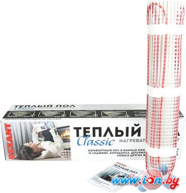 Нагревательные маты Rexant Classic RNX-0.5-75 0.5 кв.м. 75 Вт в Бресте