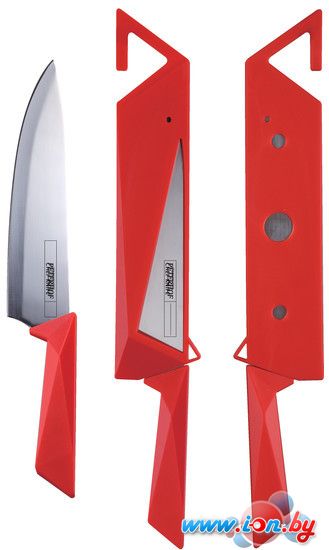 Кухонный нож Peterhof PH-22409 (красный) в Гомеле