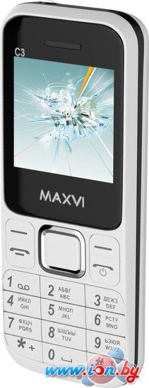 Мобильный телефон Maxvi C3 (белый) в Витебске