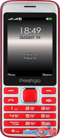 Мобильный телефон Prestigio Grace A1 (красный) [PFP1281DUO] в Гомеле