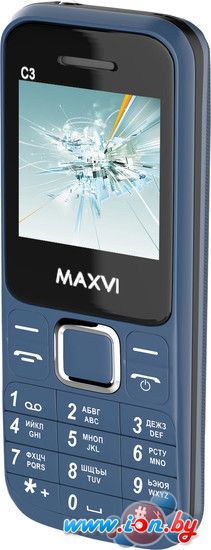 Мобильный телефон Maxvi C3 (маренго) в Гомеле