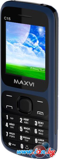 Мобильный телефон Maxvi C15 (маренго) в Бресте